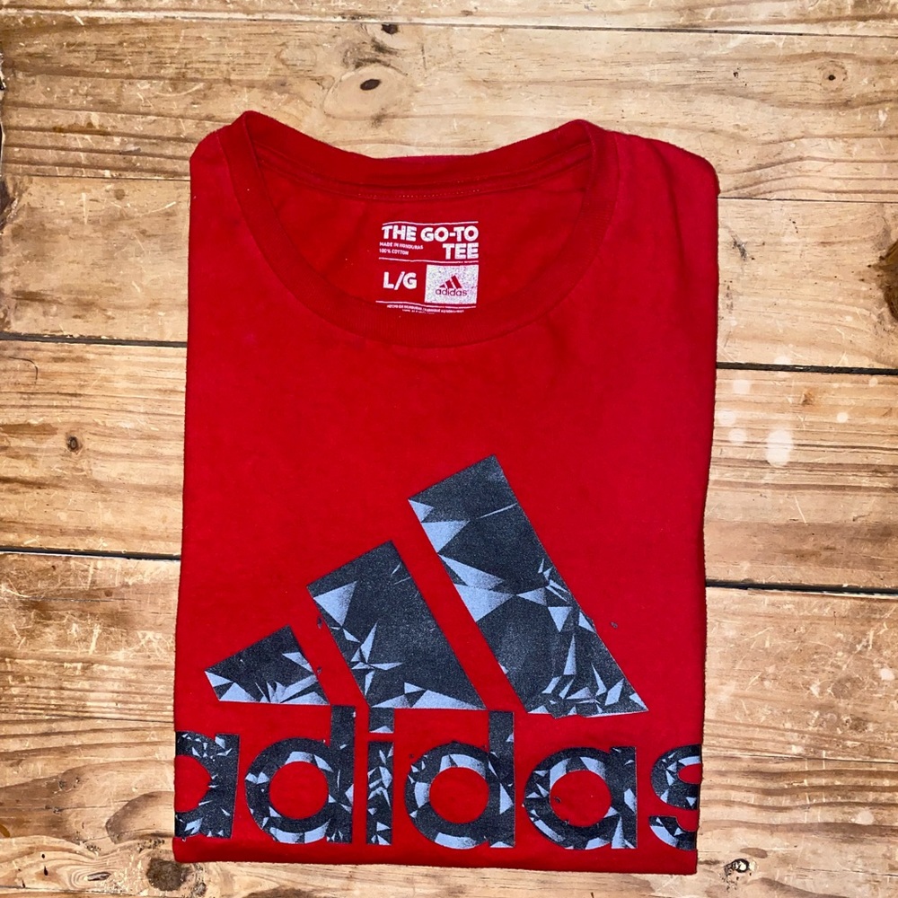 Red Adidas T-Shirt